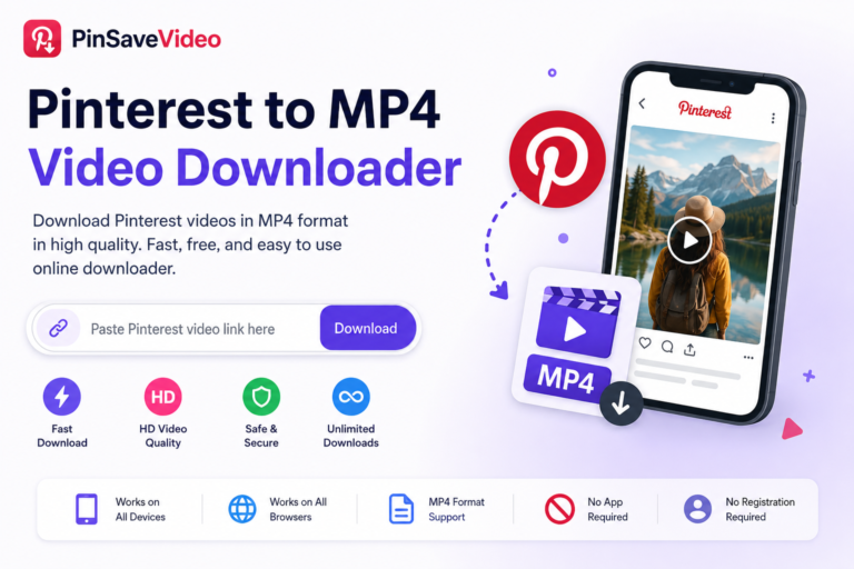 Pinterest Video to MP4