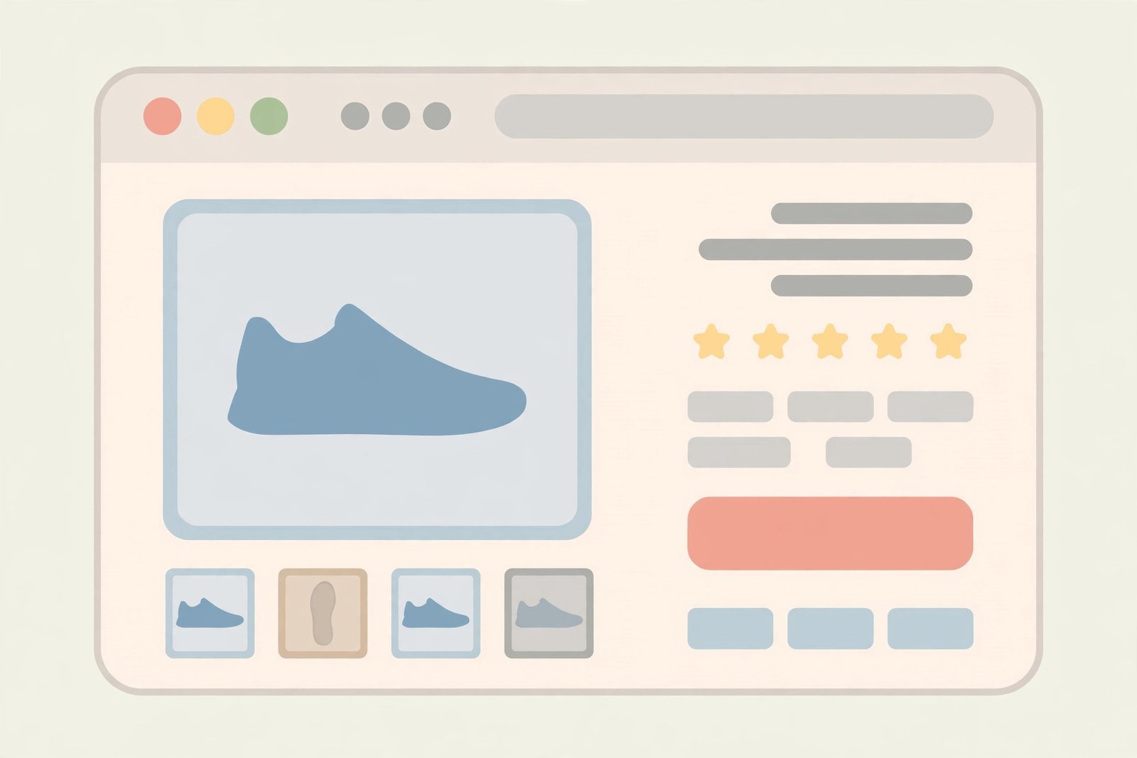 Browser window showing product page image gallery
