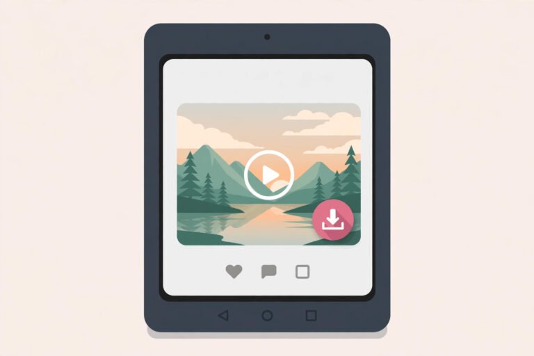 Amazon Fire tablet downloading a Pinterest video pin