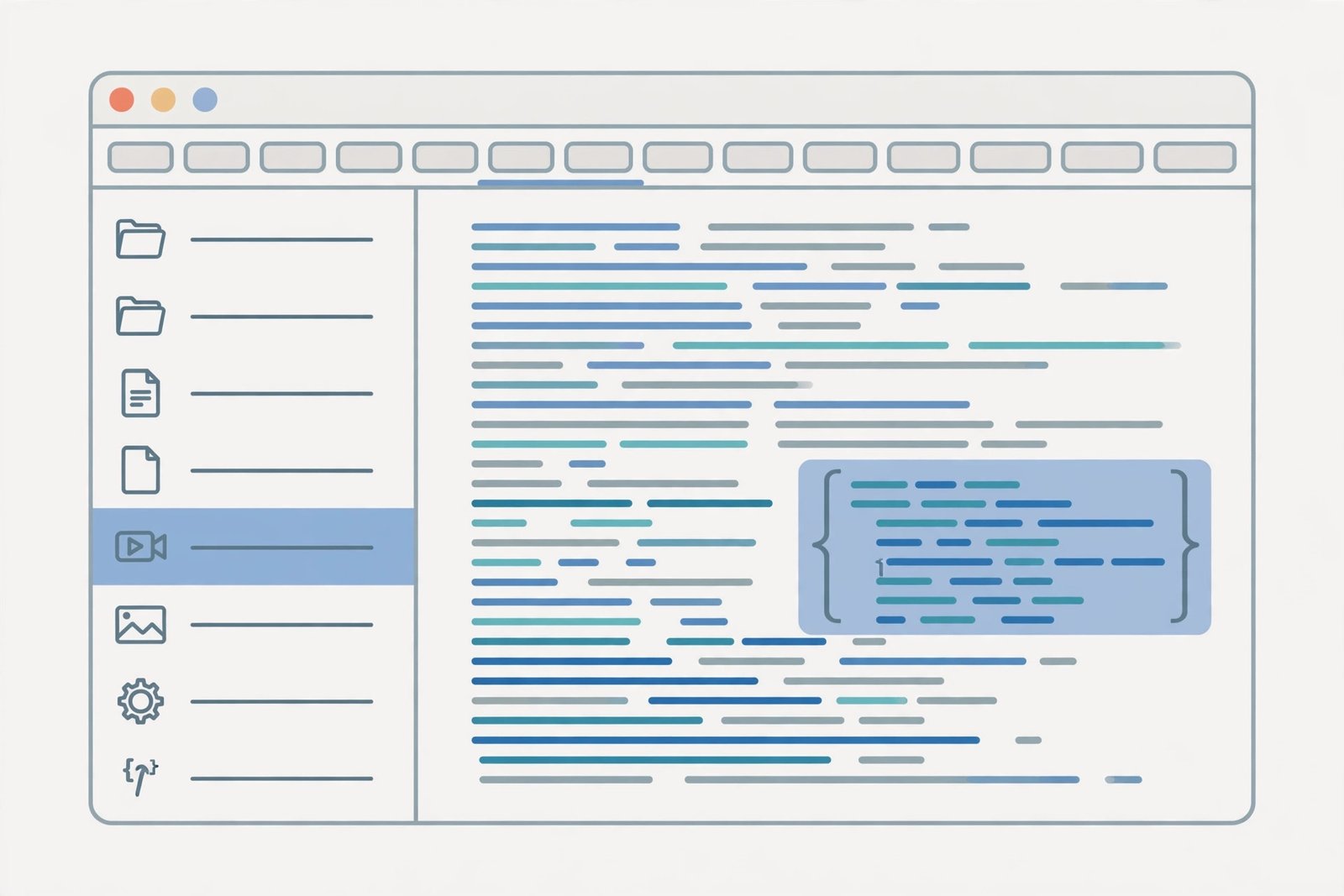 Browser developer tools panel highlighting video file